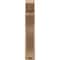 Ekena Millwork 6-in W x 30-in D x 30-in H Funston Slat Rough Cedar Woodgrain TimberThane Outlooker, Primed Tan OUTUR060X30X30FST24RCPR - alternate 5